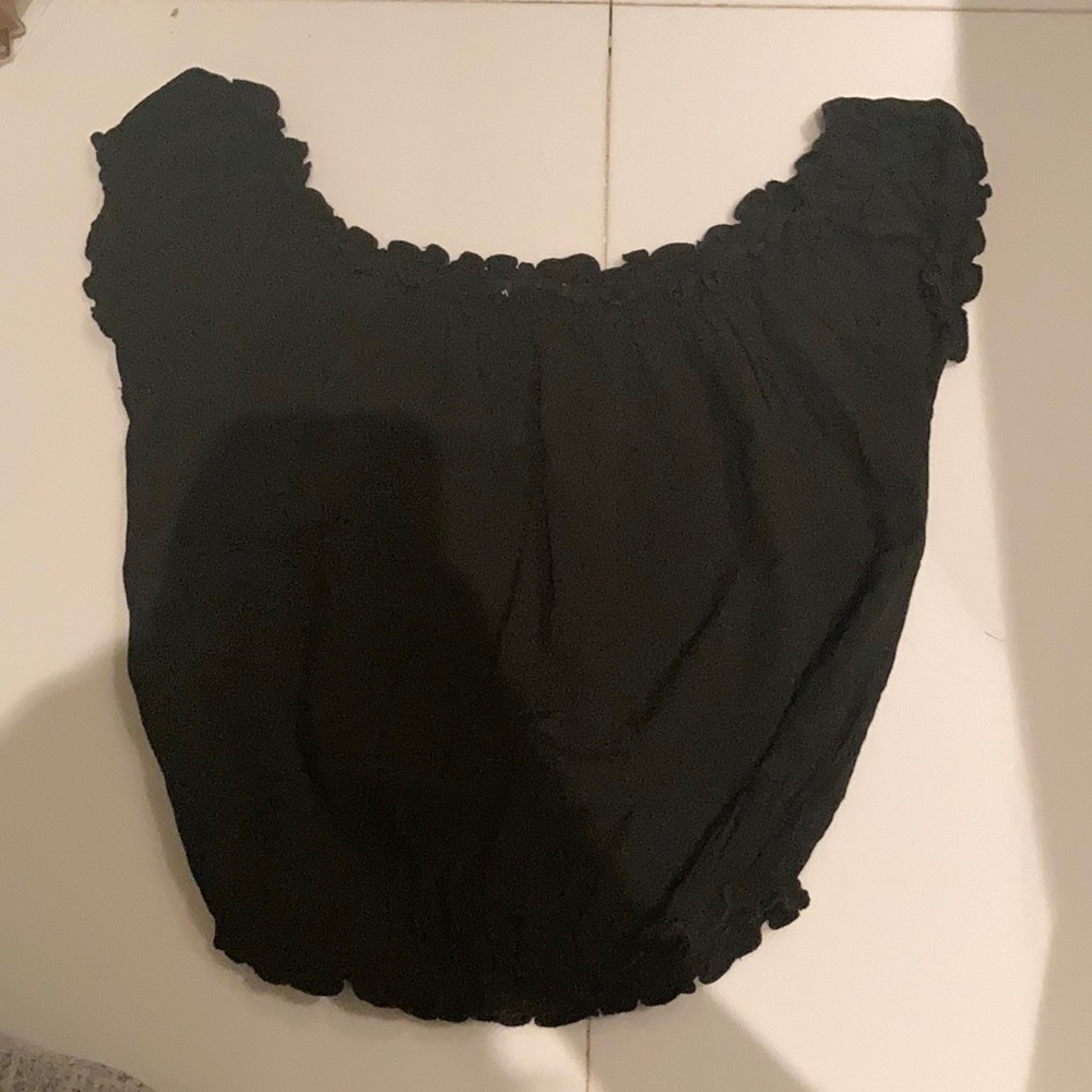 Black Brandy Melville Crop Top